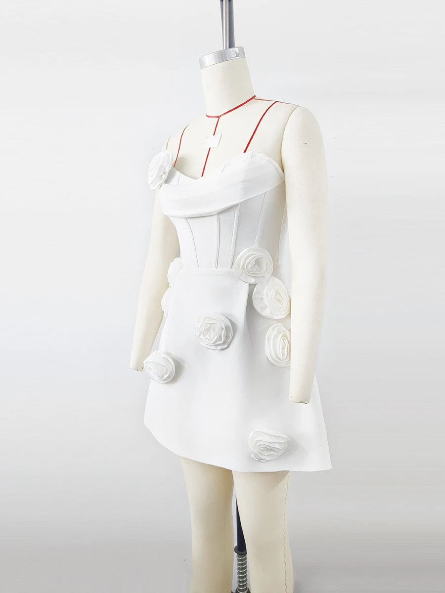 The Aurelia Appliqué Dress