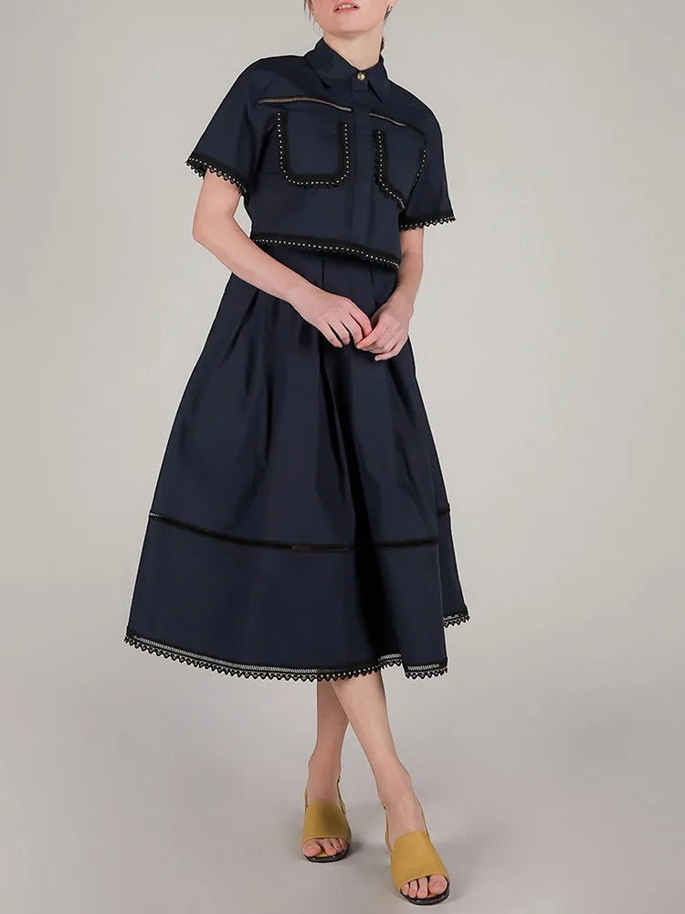 The Montclair Minimalist Skirt Set