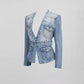 The Aurelia Button,Pockets,Lace-Up Statement Look