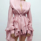 The Vienna Lace-Up Waist Dress from the Soft & Sophisticated at Lavishly Me