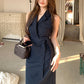 The Colette French Pencil Dress from the Boss Energy at Lavishly Me
