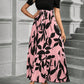 The Provence Floral Lace-Up Maxi Dress from the Boss Energy at Lavishly Me