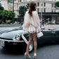 The Elara Folded Tunic Dress