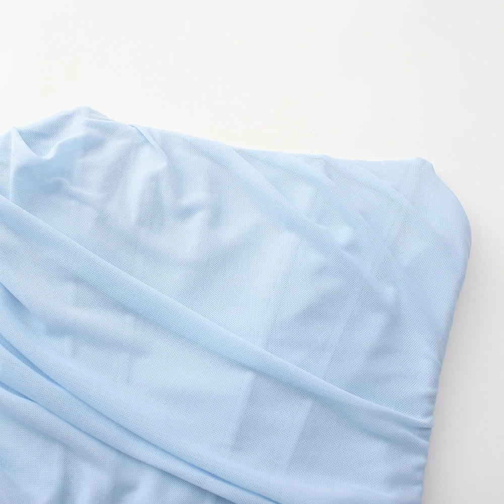 The Monaco Strapless Maxi Set