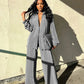 The Serena Wide-Leg Lounge Set in Khaki | Lavishly Me