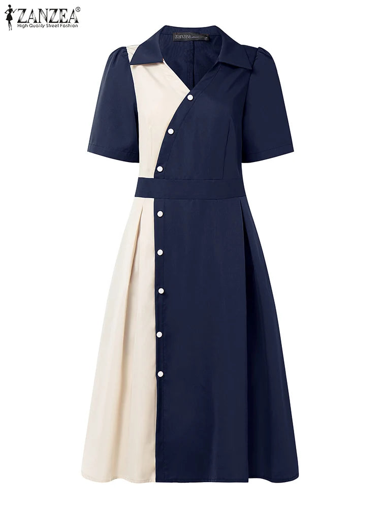 The Riviera Pleated Shirt Dress from the Boss Energy at Lavishly Me