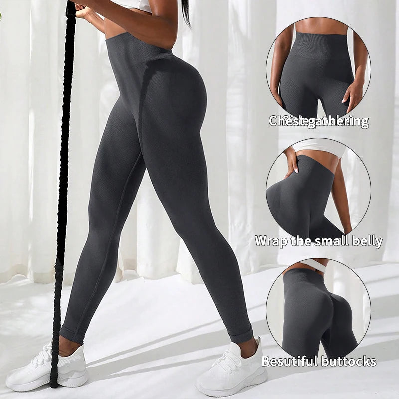 The Momentum High-Rise Seamless Leggings