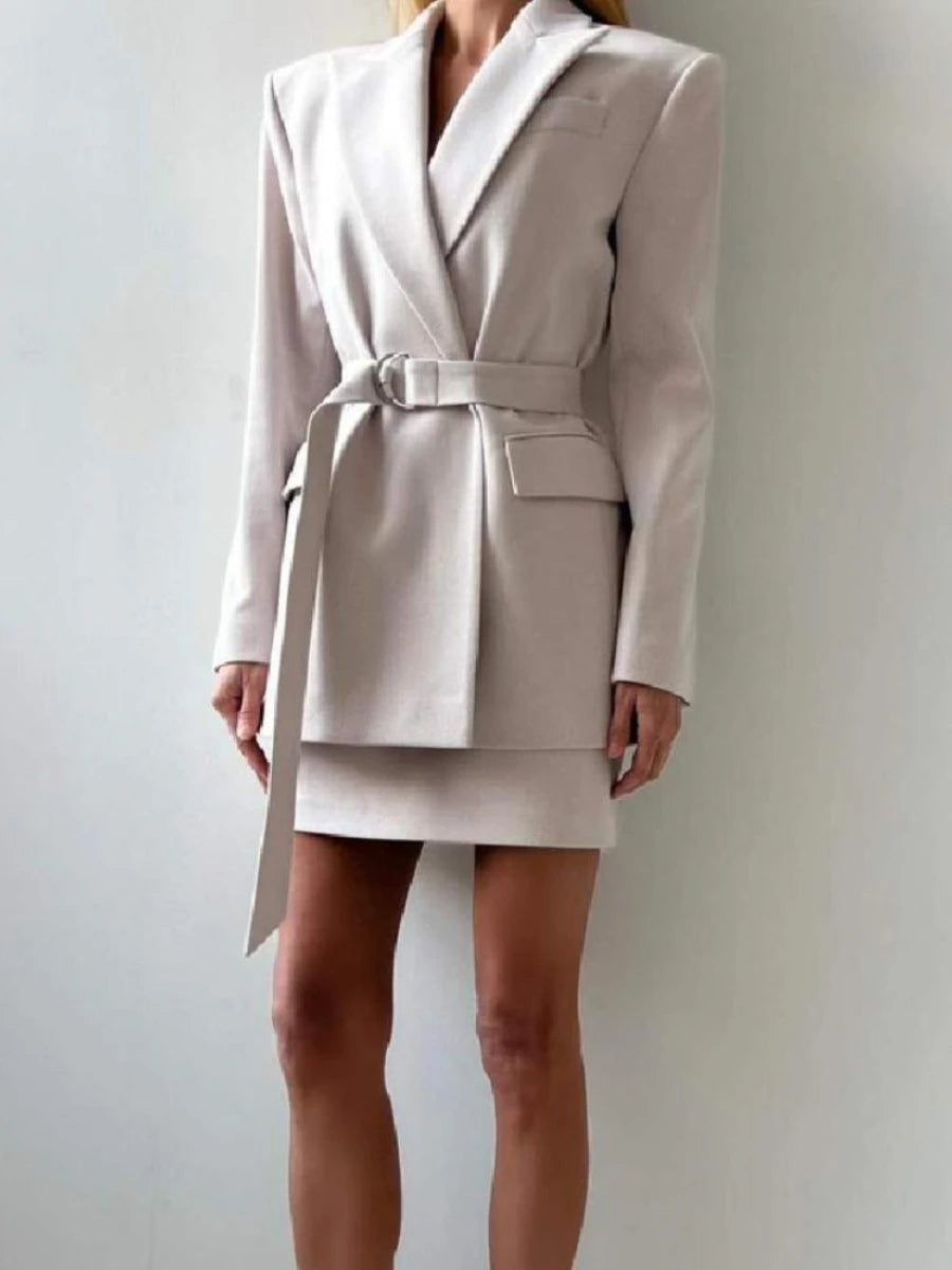 The Park Avenue Layered Skirt Set