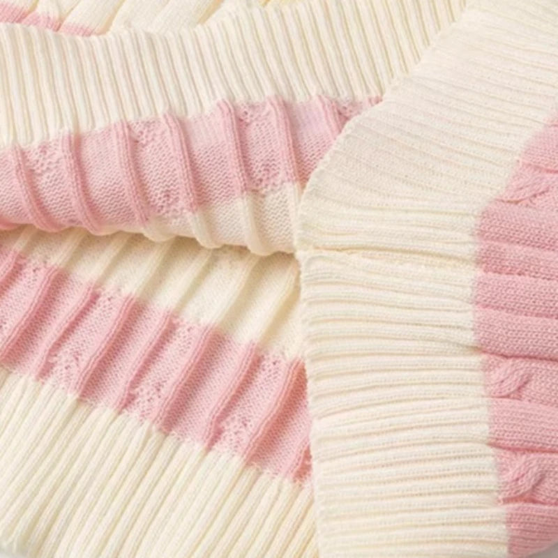 The Sorbet Stripe Knit Skirt Set from the Soft & Sophisticated at Lavishly Me