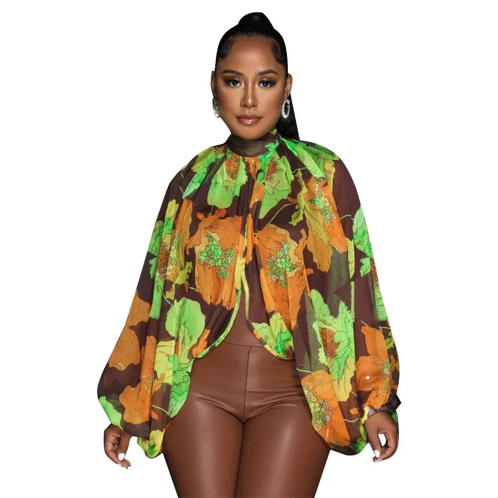 The Seraphina Sheer Tie Blouse in Women Blouses 14 | Lavishly Me