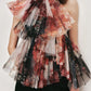 The Monaco High-Neck Statement Blouse from the Soft & Sophisticated at Lavishly Me