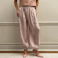 The Rosé Pleated Balloon Trousers from the Soft & Sophisticated at Lavishly Me