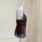 The Verona Lace Colorblock Vest