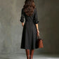 The Savoy Pinstripe Belted Shirt Dress from the Soft & Sophisticated at Lavishly Me