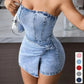 The Riviera Twist Denim Dress