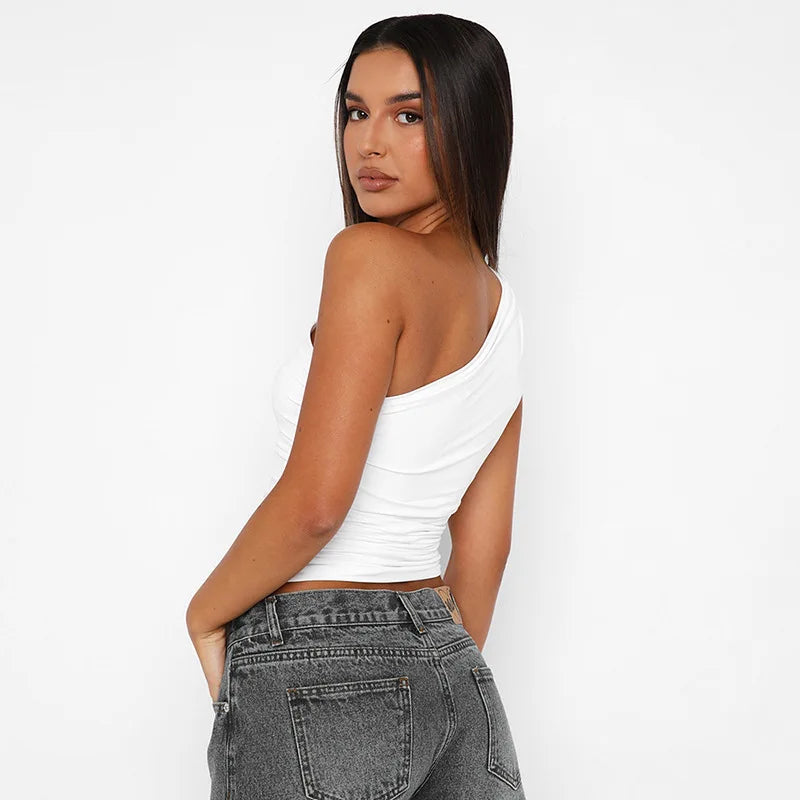 The Sienna One-Shoulder Tank