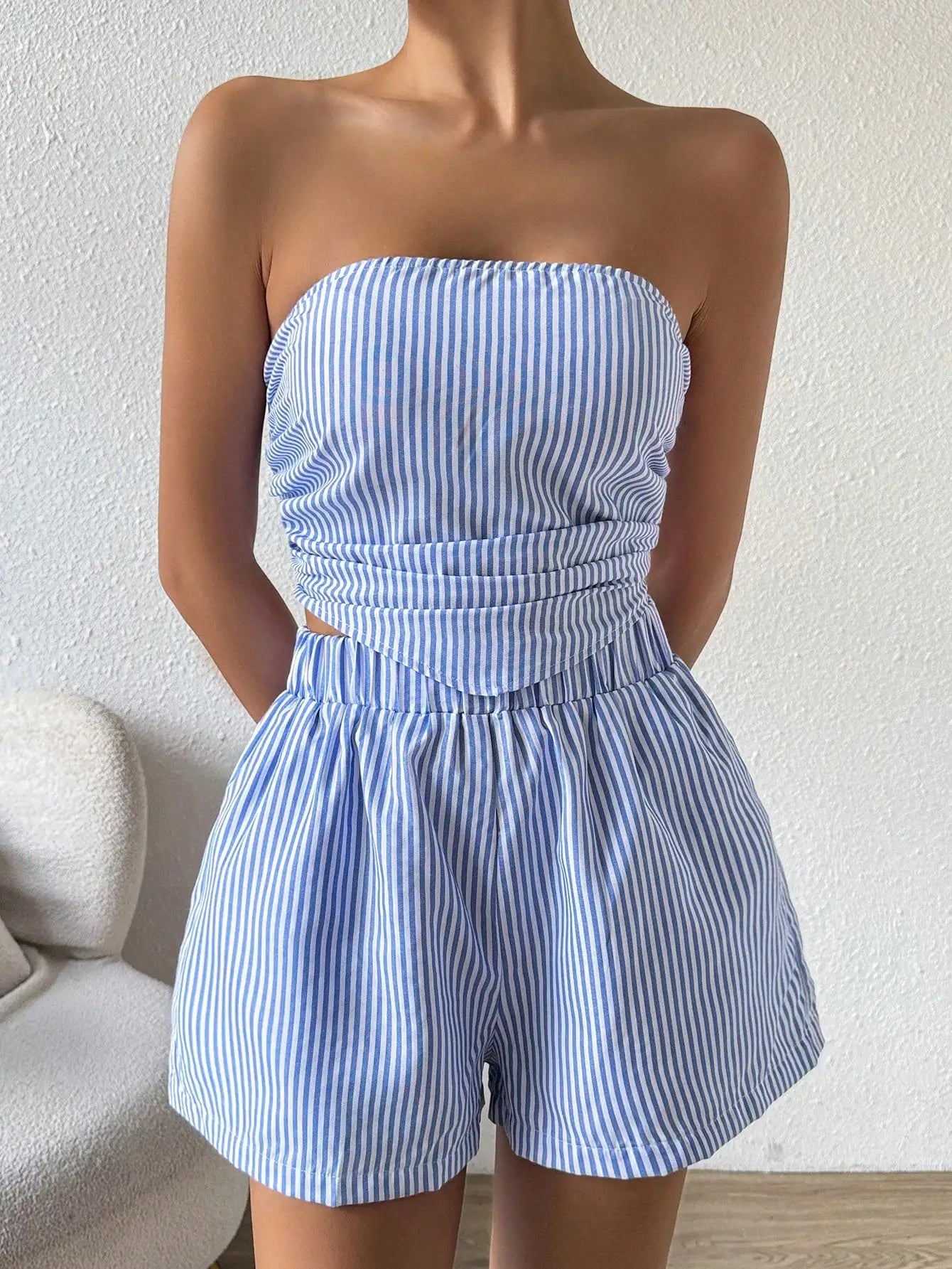 The Santorini Stripe Set