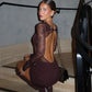 The Noelle Lace Illusion Mini Dress | Lavishly Me