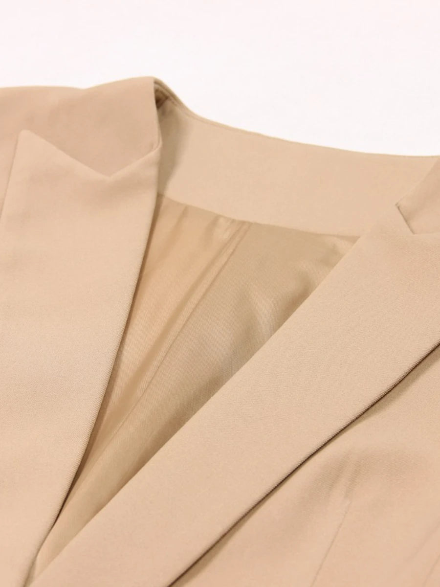 The Meridian Belted Blazer Vest