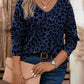 The Cyra Knit Curve Sweater in T118-Zon | Lavishly Me