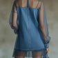The Midnight Tulle Denim Dress