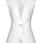 The Meridian Belted Blazer Vest