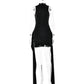The Sloane Ruched Turtleneck Mini