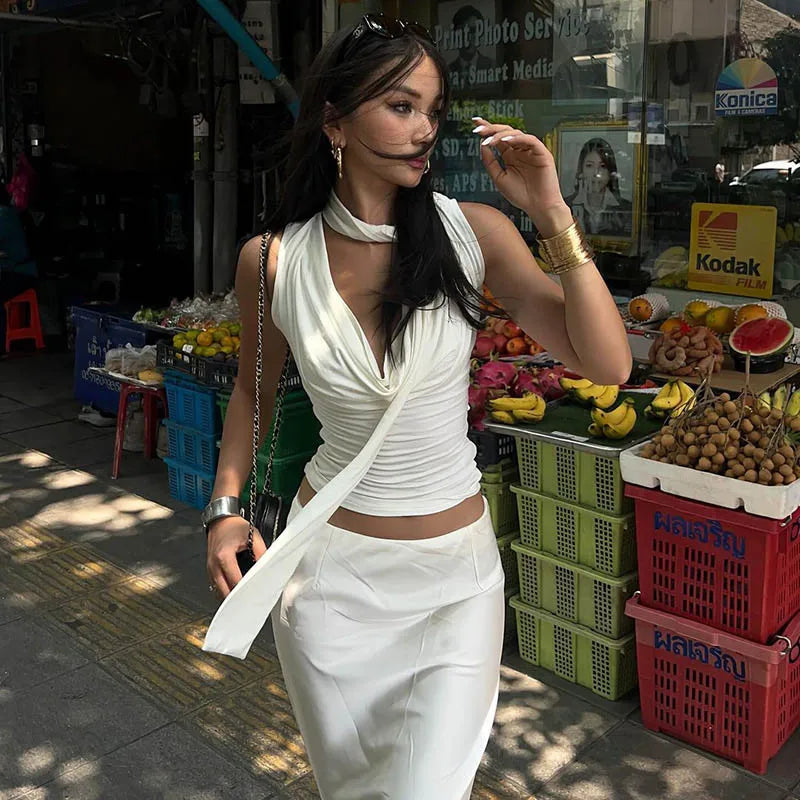 The Harper V-Neck Knit Tank