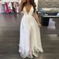 White Maxi Slip Dress