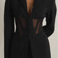 The Nocturne Mesh Blazer