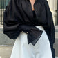 The Bellamy Flare-Sleeve Blouse