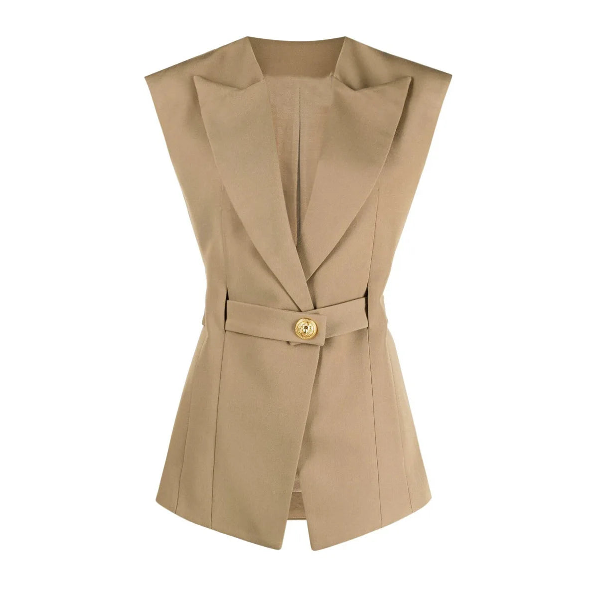 The Meridian Belted Blazer Vest