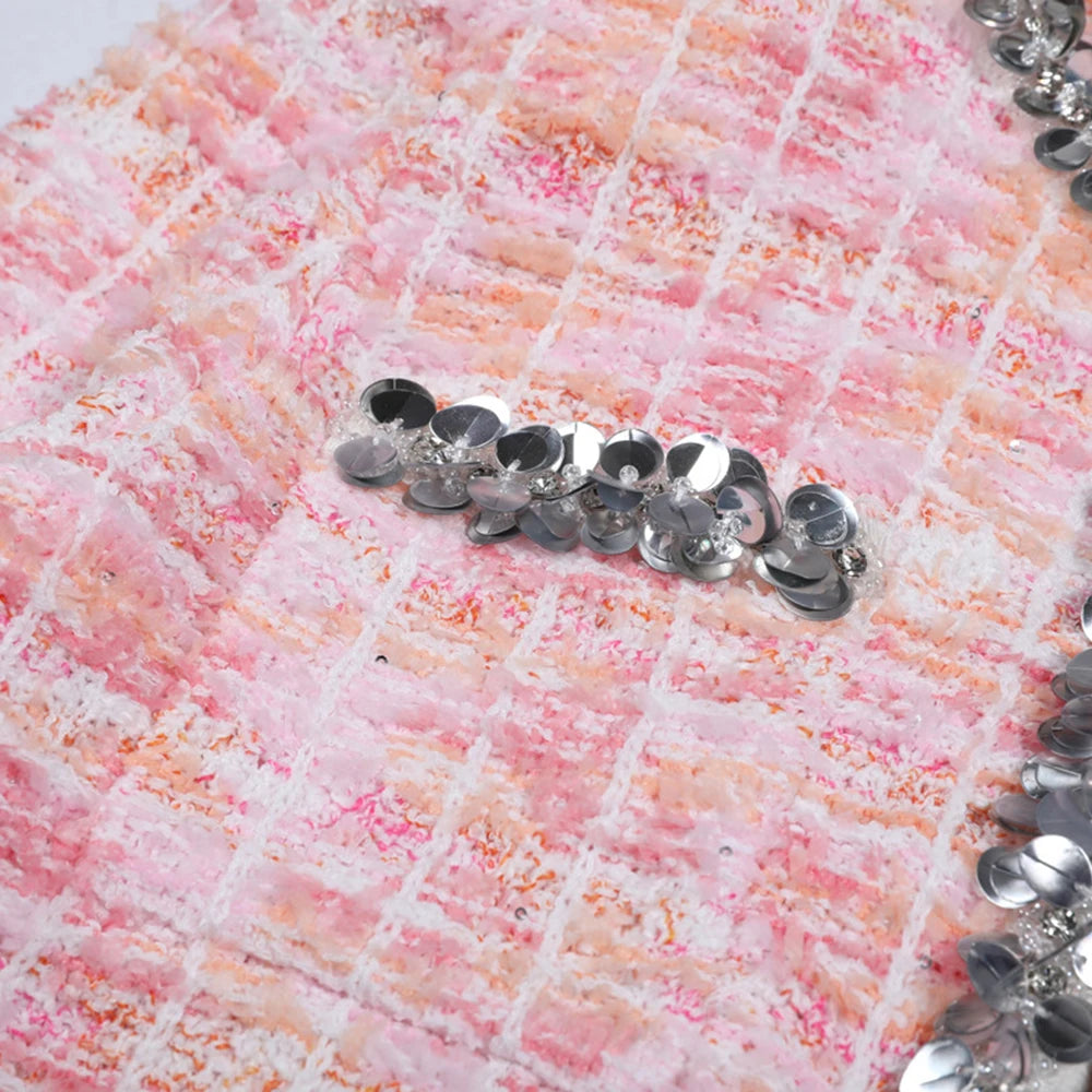 The Starlight Crystal Skirt Set