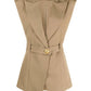 The Meridian Belted Blazer Vest
