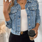 The Celeste Beaded Denim Jacket from the Denim Edit at Lavishly Me