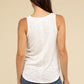 V Neck Sleeveless Cami Top