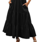 The Solana Pleated Swing Skirt