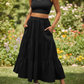 The Solana Pleated Swing Skirt