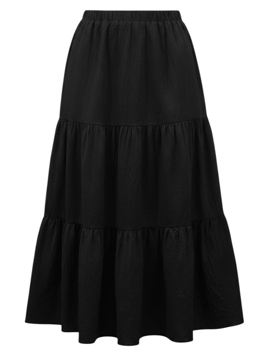 The Solana Pleated Swing Skirt