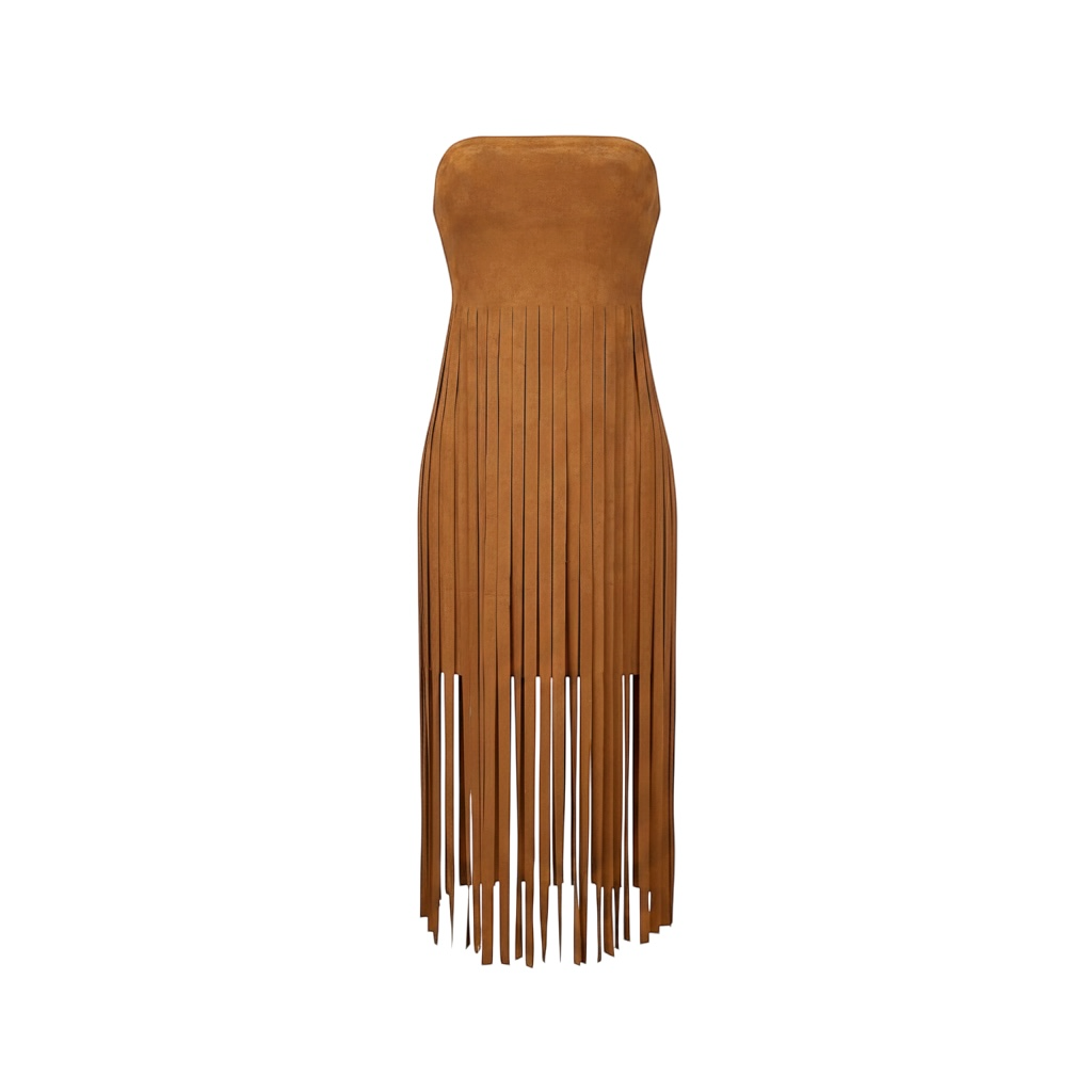 The Sahara Tassel Crop Top in black | Lavishly Me
