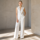 The Opaline Pearl Backless Blazer