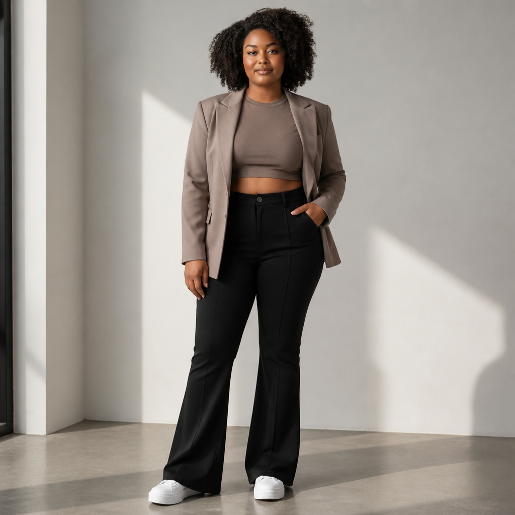 The Verona Tailored Flare Pants