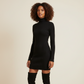 The Seraphina Turtleneck Sheath Mini Dress by Lavishly Me