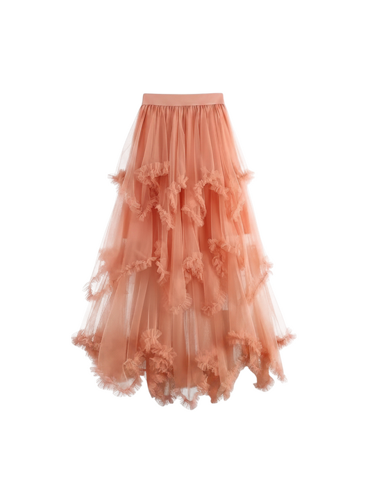 The Celestine Tulle Tiered Skirt