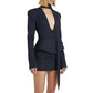 The Regent Stripe Longline Blazer