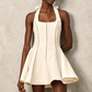The Celeste Bow Halter Dress