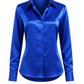 The Laurent Satin Button-Down