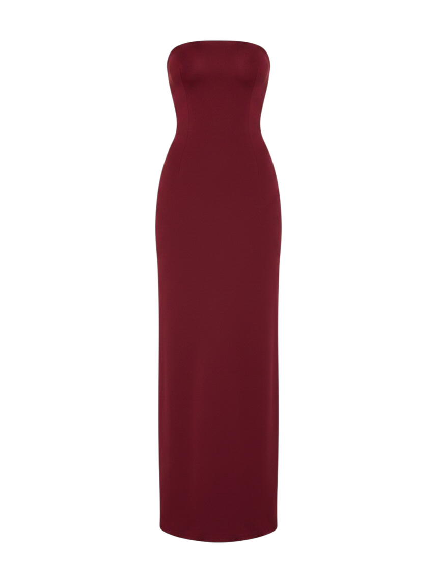 The Onyx Strapless Bodycon Maxi Dress | Lavishly Me