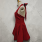 The Celeste Bow Halter Dress
