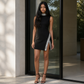 The Solstice Crystal Column Dress